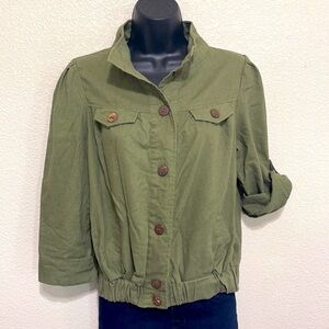 Mine Green Jacket Anthropologies